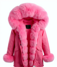 Load image into Gallery viewer, So Bossy Fox Fur Parka

