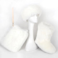 Load image into Gallery viewer, Faux Fur 3 Piece Boot Set
