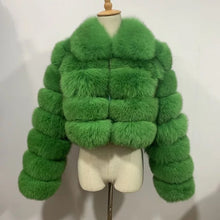 Load image into Gallery viewer, Dime Piece Fox Fur Jacket

