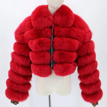 Load image into Gallery viewer, Dime Piece Fox Fur Jacket
