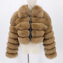 Load image into Gallery viewer, Dime Piece Fox Fur Jacket
