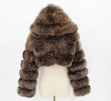 Load image into Gallery viewer, I’m Bossy Fox Fur Jacket
