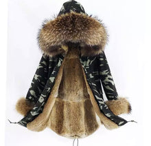 Load image into Gallery viewer, Raccoon Fur Parka
